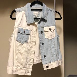 Denim vest